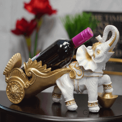 Picture of Unique Elephant Wine Bottle Holder