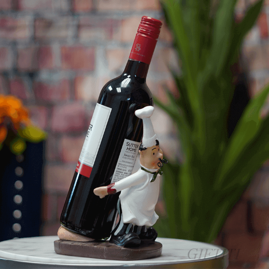 Picture of Chef Wine Bottle Holder