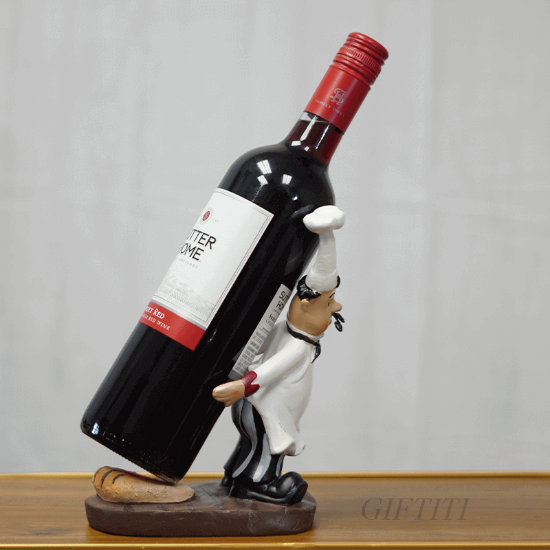Picture of Chef Wine Bottle Holder