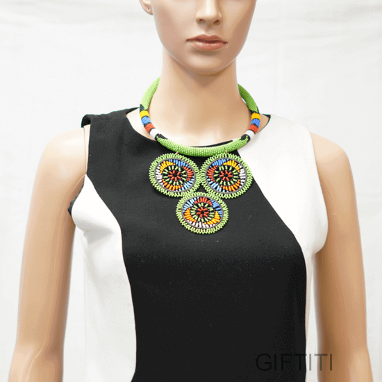 Picture of African Elegant multicolor Necklace