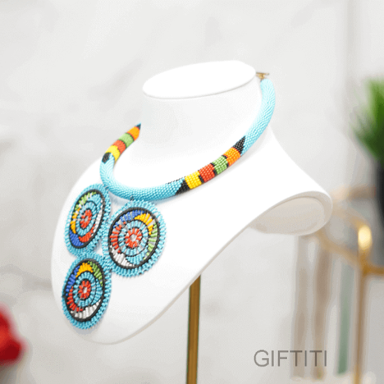 Picture of African Elegant multicolor Necklace