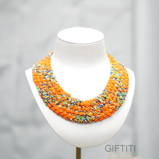 Picture of African Elegant multicolor Female Necklace