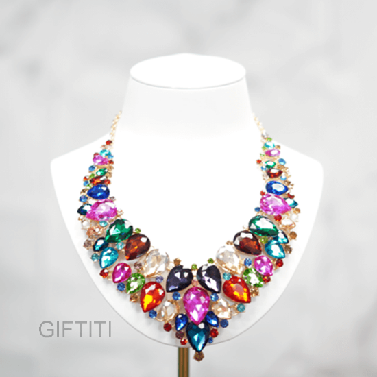 Picture of African Elegant multicolor Female Necklace